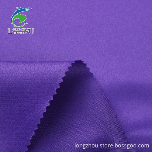 100D Wedding Satin Dull Satin Without Twist Fabric